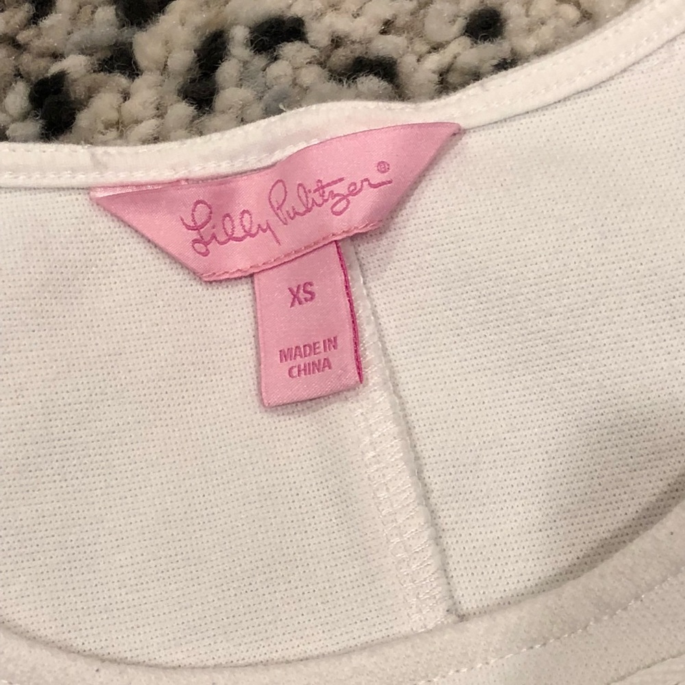 Lilly Pulitzer Foster Shift Dress White - Picture 3 of 4